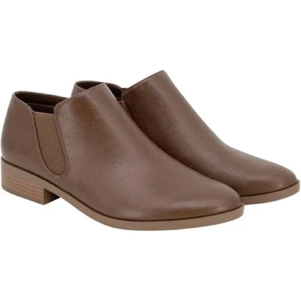 Kensie Women's Short Boot-Brown -US Size 8